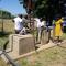 A rare borehole constructed by SRWB as part of reforms able to provide water pumped at 11 liters per second