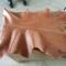 Locally processed goat leather