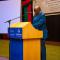 The Chief Secretary to the Governmenet Lloyd Muhara making his speech during the launch of the Reforms Policy and Management Policy