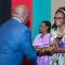 The Director of Public Prosecutions Mary Kachale receiving a copy of the Reforms Policy and Public Service Management Policy