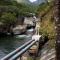 The Twin Water Pipes of the new Water Project captured from the source at Dziwe la Nkhalamba