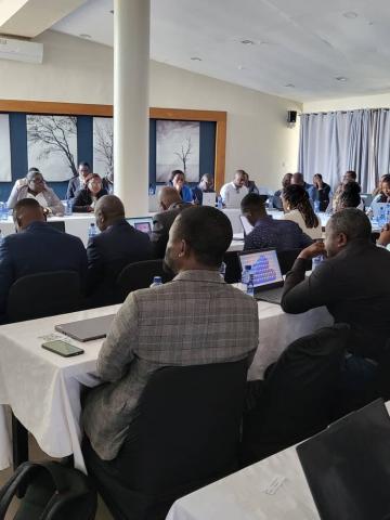 Participants at the Orientation