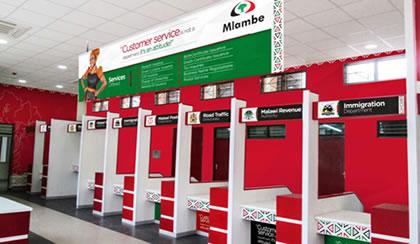 The Mlambe One Stop Service Center in Mangochi